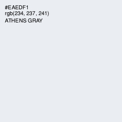 #EAEDF1 - Athens Gray Color Image